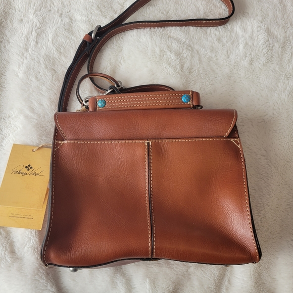 Patricia Nash Diamond Studded Leather Purse - Picture 6 of 13